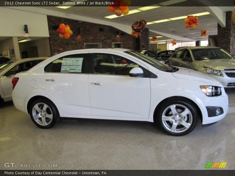  2012 Sonic LTZ Sedan Summit White
