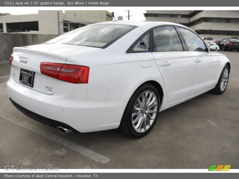 Ibis White / Velvet Beige 2012 Audi A6 3.0T quattro Sedan