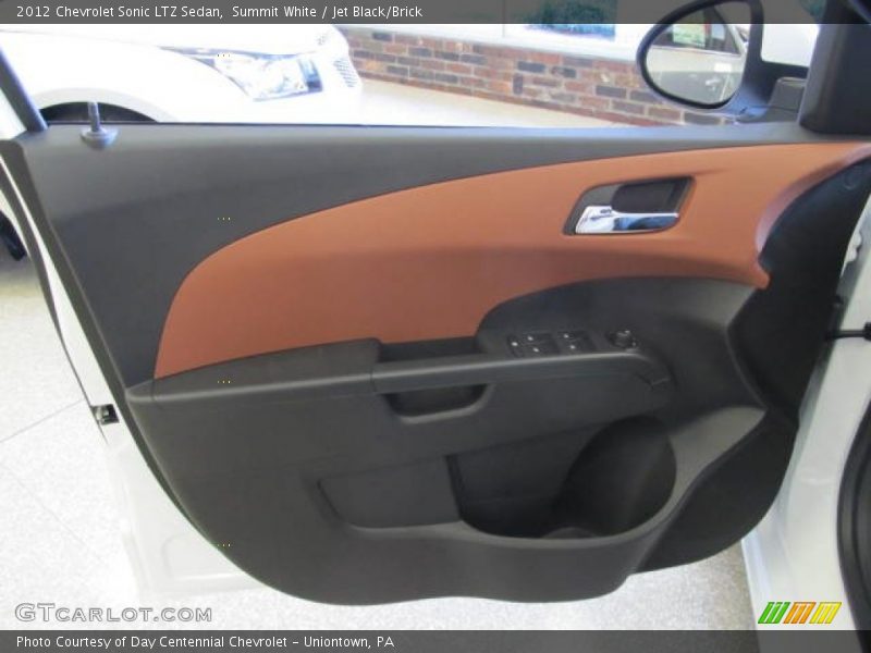 Door Panel of 2012 Sonic LTZ Sedan