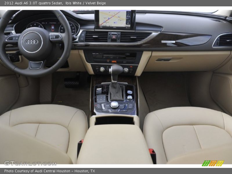Ibis White / Velvet Beige 2012 Audi A6 3.0T quattro Sedan