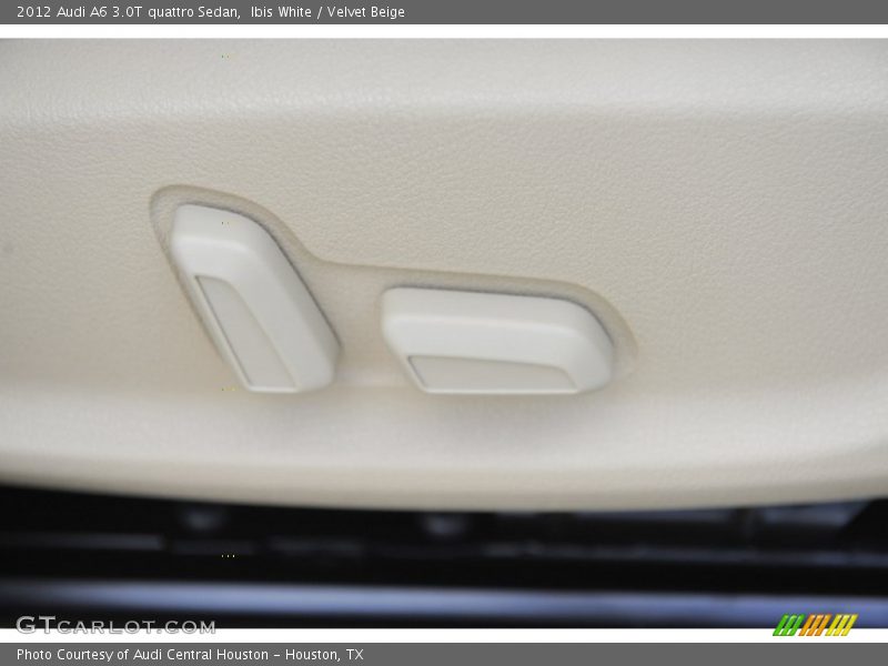 Ibis White / Velvet Beige 2012 Audi A6 3.0T quattro Sedan