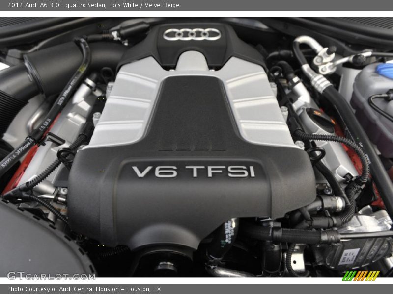  2012 A6 3.0T quattro Sedan Engine - 3.0 Liter FSI Supercharged DOHC 24-Valve VVT V6