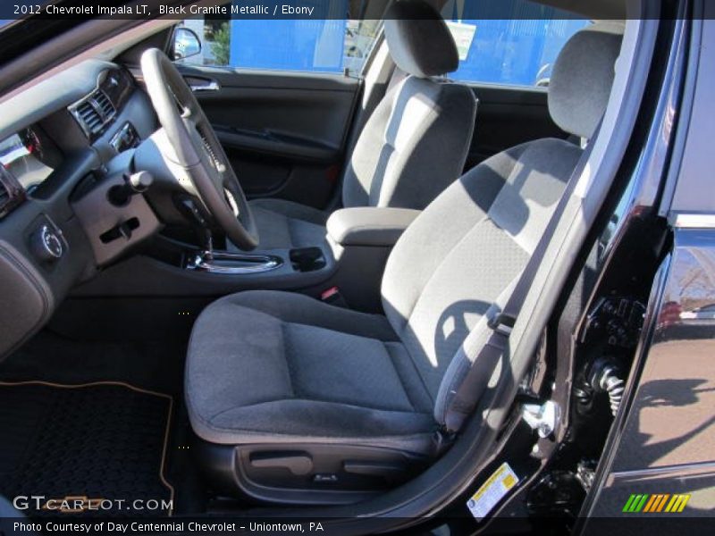Black Granite Metallic / Ebony 2012 Chevrolet Impala LT