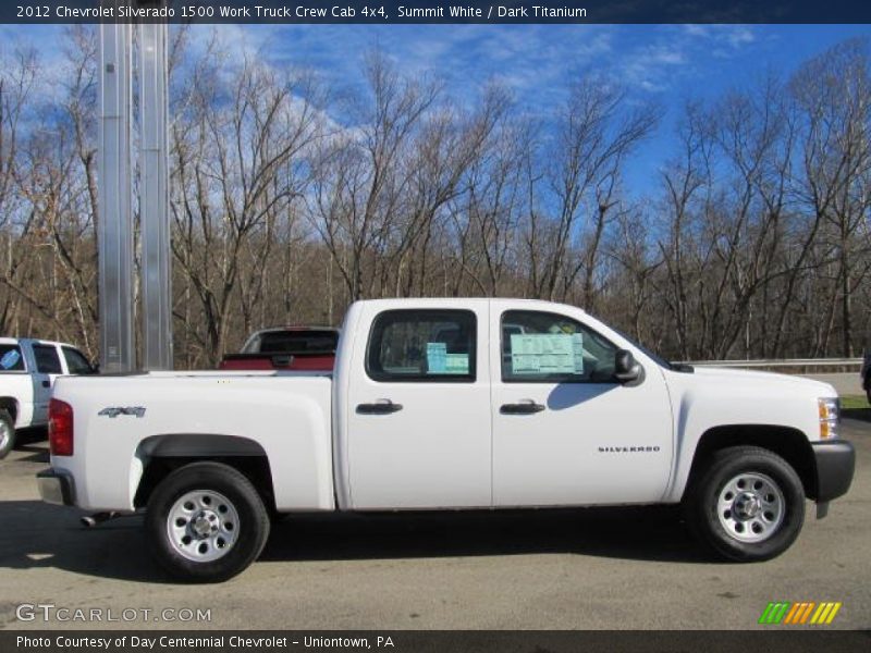  2012 Silverado 1500 Work Truck Crew Cab 4x4 Summit White