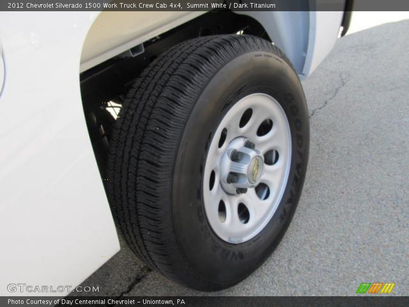  2012 Silverado 1500 Work Truck Crew Cab 4x4 Wheel