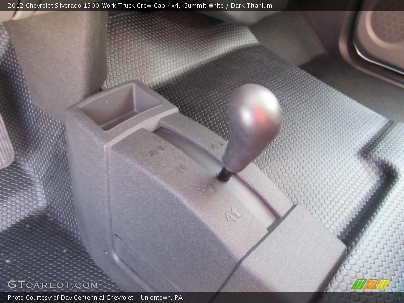 Summit White / Dark Titanium 2012 Chevrolet Silverado 1500 Work Truck Crew Cab 4x4
