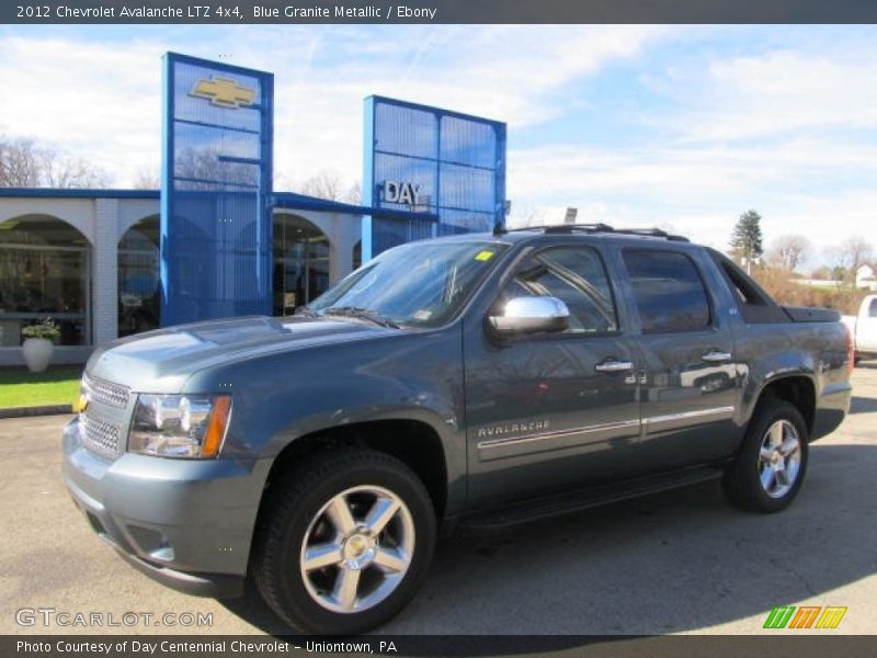 Blue Granite Metallic / Ebony 2012 Chevrolet Avalanche LTZ 4x4