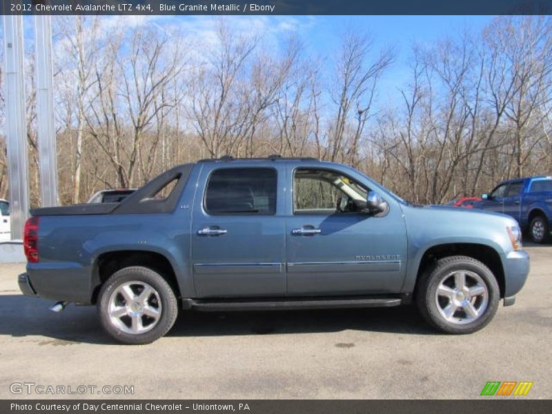  2012 Avalanche LTZ 4x4 Blue Granite Metallic