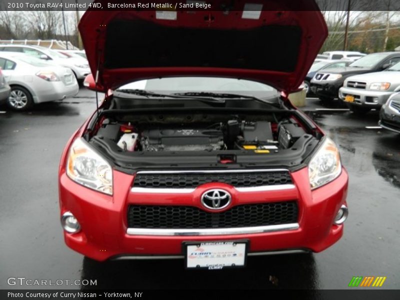 Barcelona Red Metallic / Sand Beige 2010 Toyota RAV4 Limited 4WD