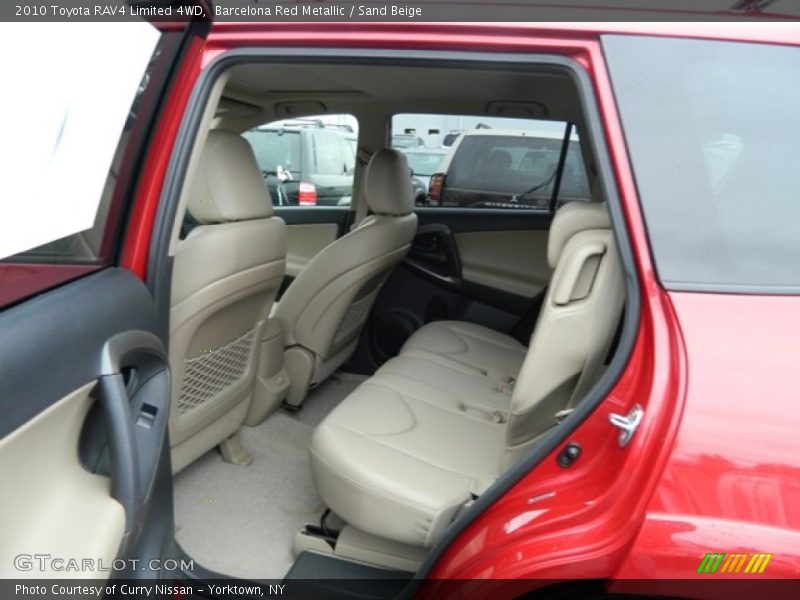 Barcelona Red Metallic / Sand Beige 2010 Toyota RAV4 Limited 4WD