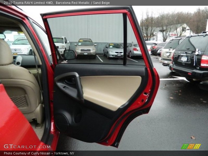 Barcelona Red Metallic / Sand Beige 2010 Toyota RAV4 Limited 4WD