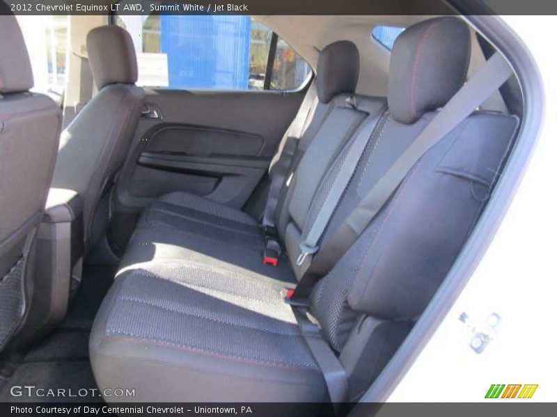 Summit White / Jet Black 2012 Chevrolet Equinox LT AWD