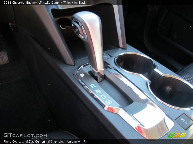 Summit White / Jet Black 2012 Chevrolet Equinox LT AWD
