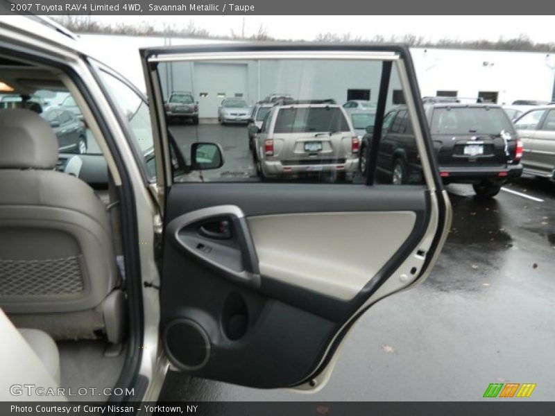 Savannah Metallic / Taupe 2007 Toyota RAV4 Limited 4WD