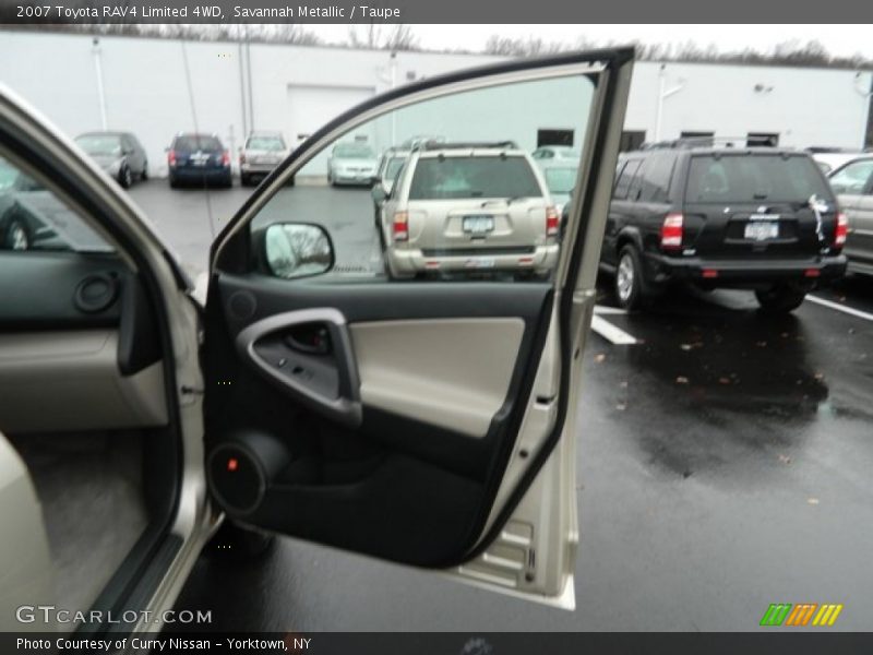 Savannah Metallic / Taupe 2007 Toyota RAV4 Limited 4WD