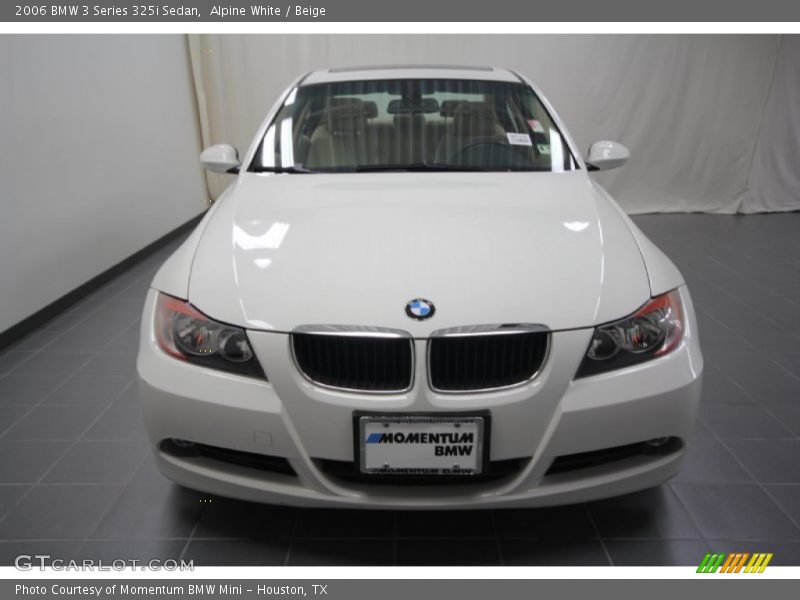 Alpine White / Beige 2006 BMW 3 Series 325i Sedan