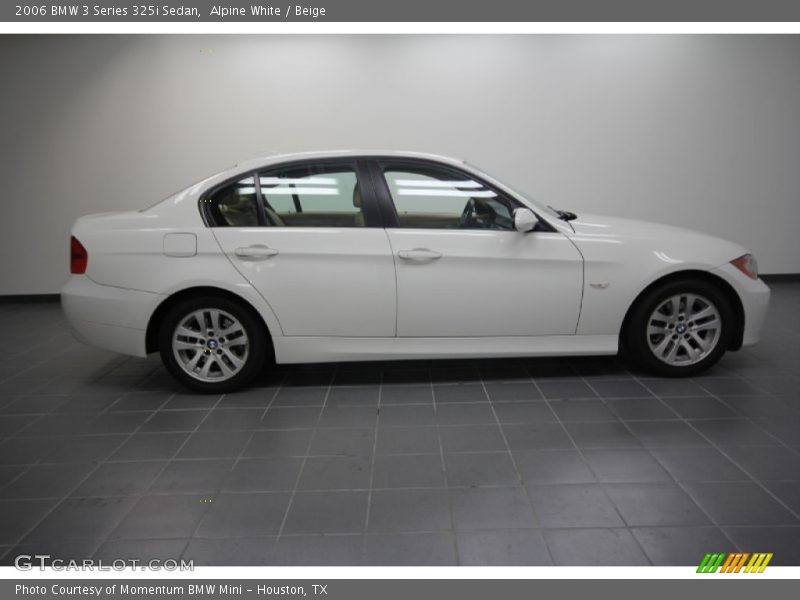 Alpine White / Beige 2006 BMW 3 Series 325i Sedan