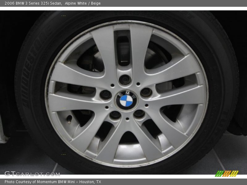 Alpine White / Beige 2006 BMW 3 Series 325i Sedan