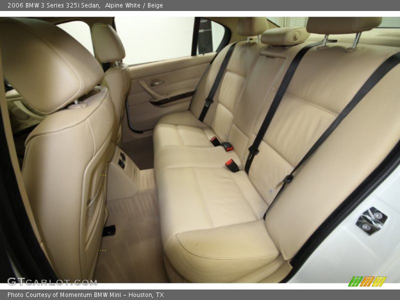 Alpine White / Beige 2006 BMW 3 Series 325i Sedan