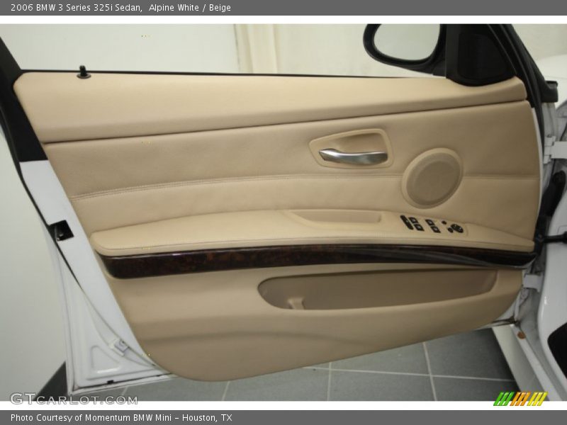 Alpine White / Beige 2006 BMW 3 Series 325i Sedan