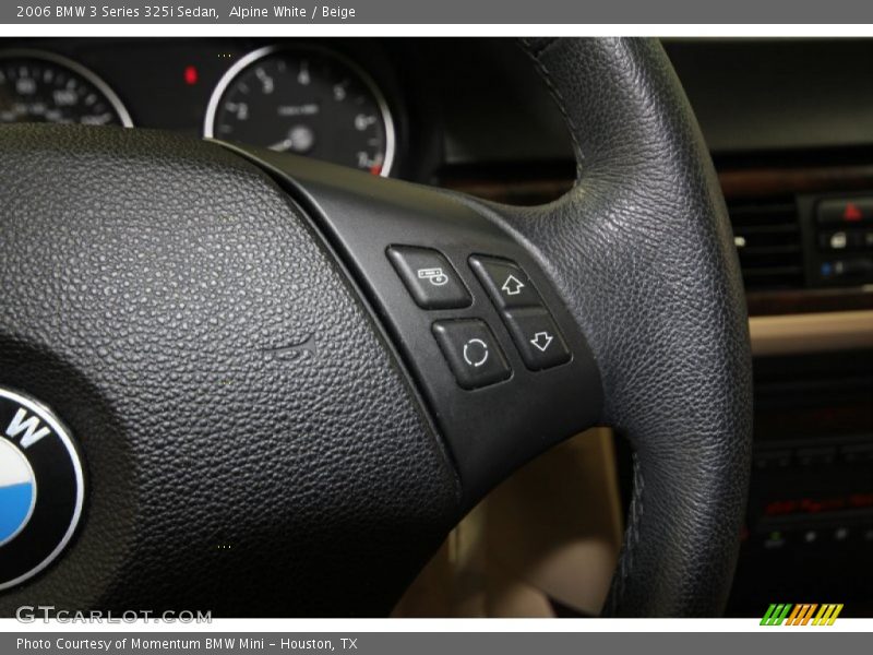 Alpine White / Beige 2006 BMW 3 Series 325i Sedan