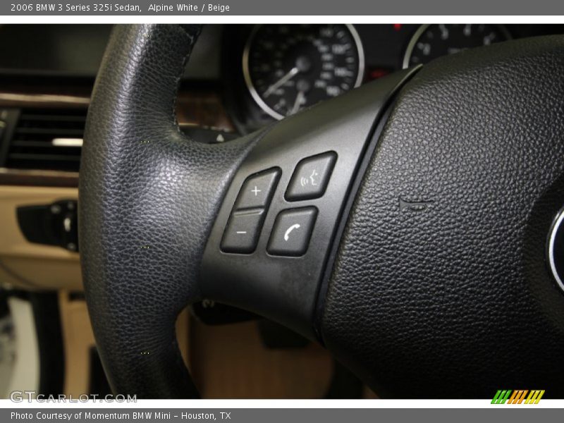 Alpine White / Beige 2006 BMW 3 Series 325i Sedan