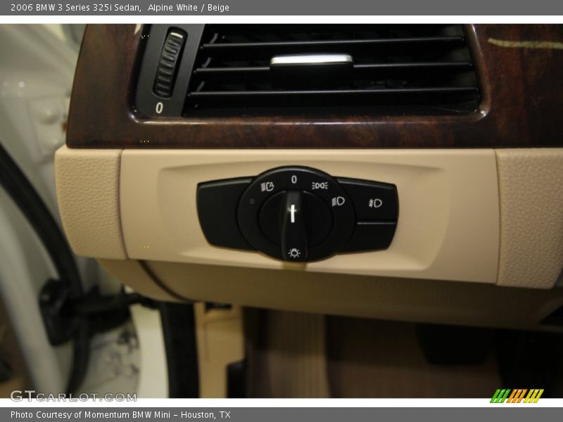 Alpine White / Beige 2006 BMW 3 Series 325i Sedan
