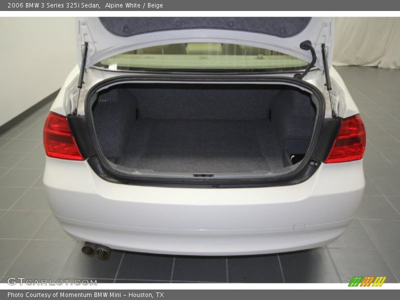 Alpine White / Beige 2006 BMW 3 Series 325i Sedan