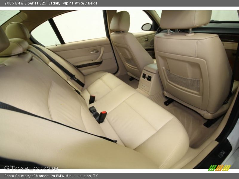 Alpine White / Beige 2006 BMW 3 Series 325i Sedan