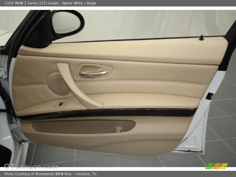 Alpine White / Beige 2006 BMW 3 Series 325i Sedan