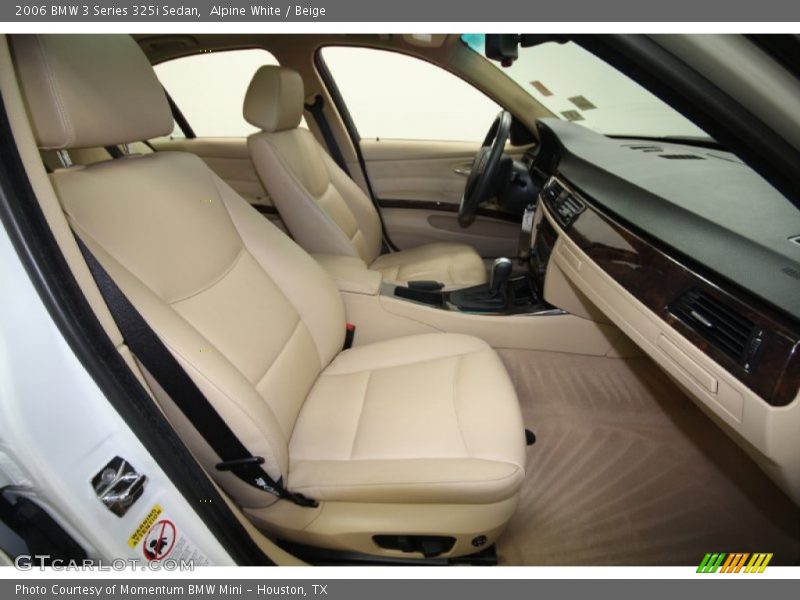Alpine White / Beige 2006 BMW 3 Series 325i Sedan