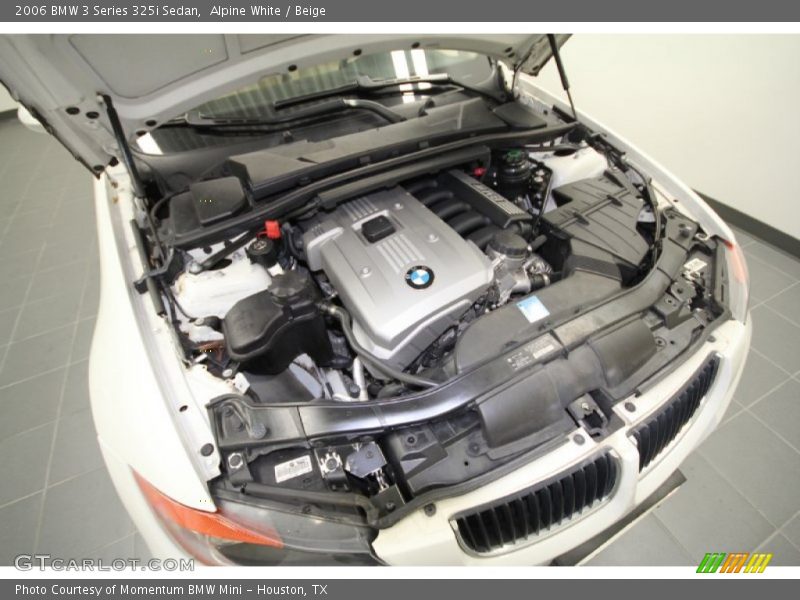 Alpine White / Beige 2006 BMW 3 Series 325i Sedan