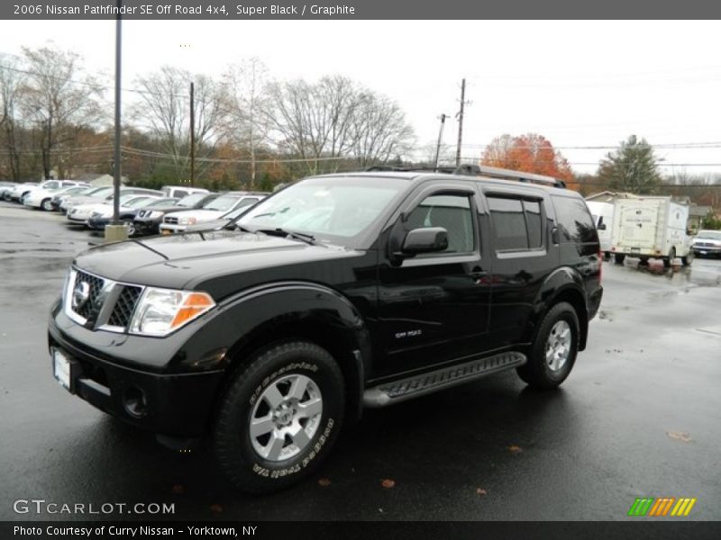 Super Black / Graphite 2006 Nissan Pathfinder SE Off Road 4x4