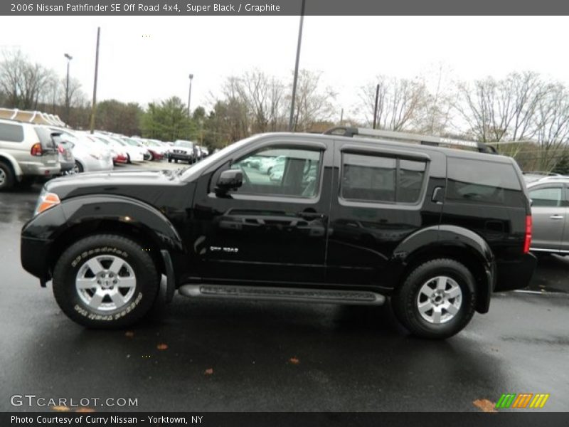 Super Black / Graphite 2006 Nissan Pathfinder SE Off Road 4x4