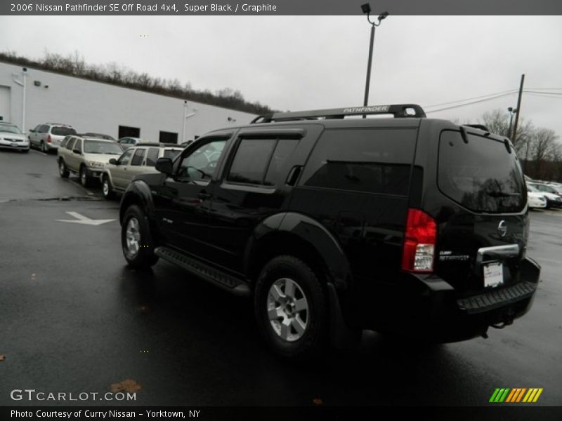 Super Black / Graphite 2006 Nissan Pathfinder SE Off Road 4x4