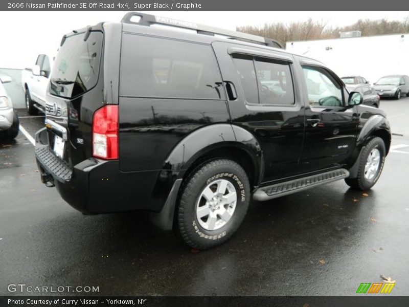 Super Black / Graphite 2006 Nissan Pathfinder SE Off Road 4x4