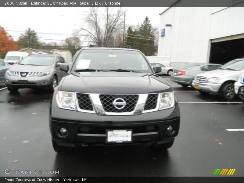 Super Black / Graphite 2006 Nissan Pathfinder SE Off Road 4x4