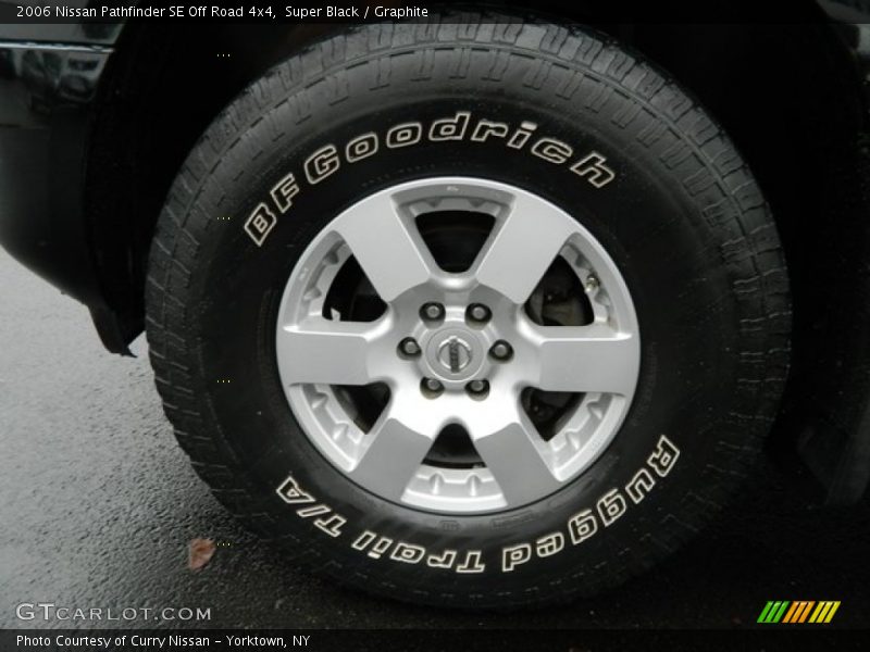 Super Black / Graphite 2006 Nissan Pathfinder SE Off Road 4x4