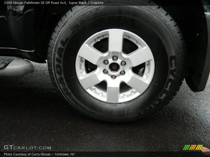 Super Black / Graphite 2006 Nissan Pathfinder SE Off Road 4x4