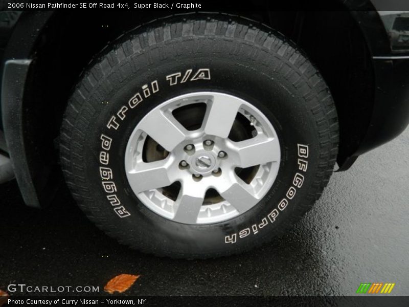 Super Black / Graphite 2006 Nissan Pathfinder SE Off Road 4x4