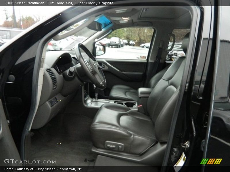 Super Black / Graphite 2006 Nissan Pathfinder SE Off Road 4x4