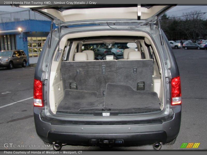 Nimbus Gray Metallic / Gray 2009 Honda Pilot Touring 4WD