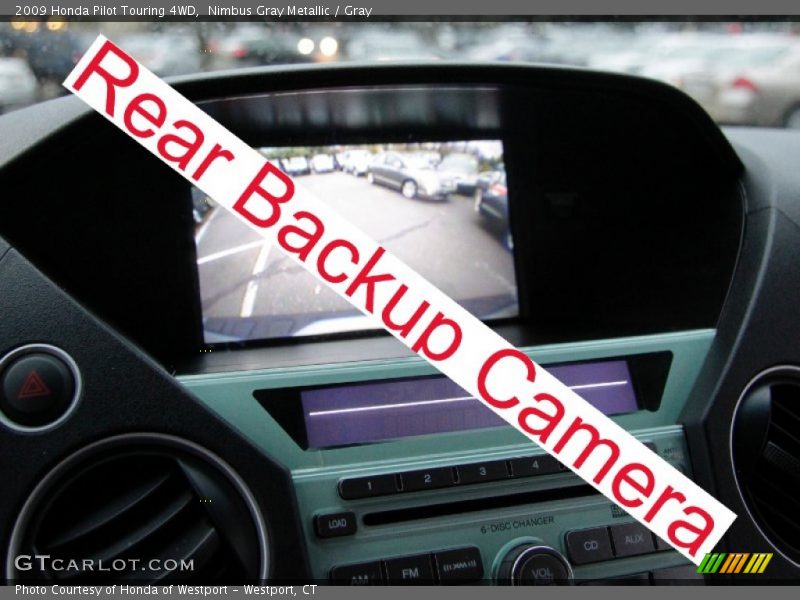 Nimbus Gray Metallic / Gray 2009 Honda Pilot Touring 4WD