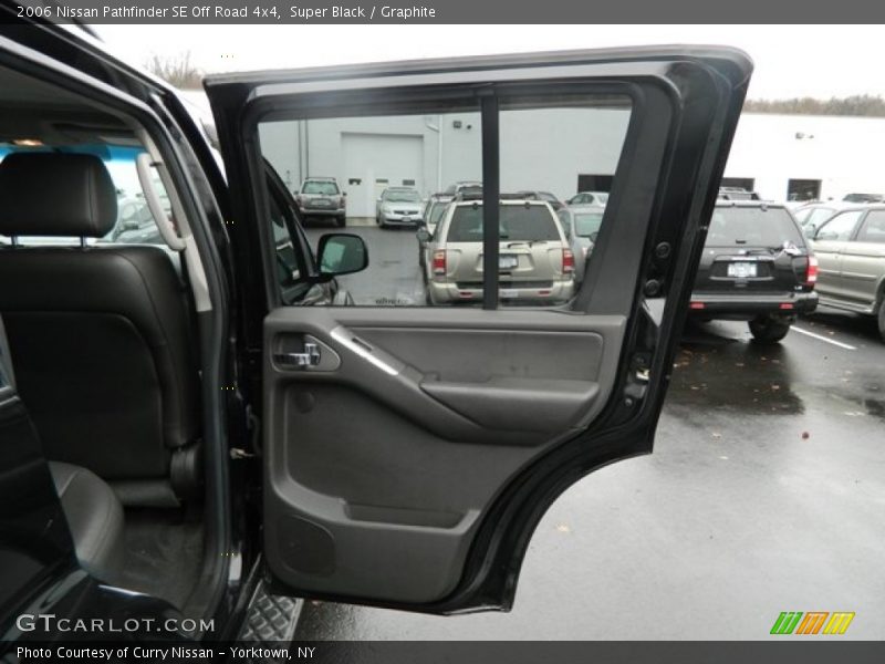 Super Black / Graphite 2006 Nissan Pathfinder SE Off Road 4x4
