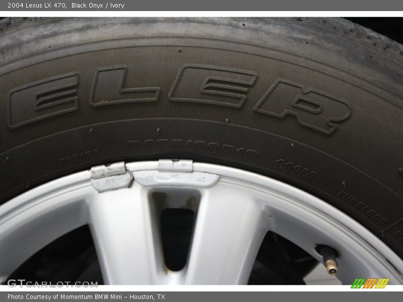 Black Onyx / Ivory 2004 Lexus LX 470