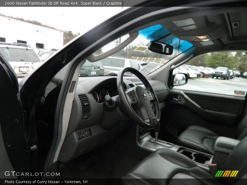 Super Black / Graphite 2006 Nissan Pathfinder SE Off Road 4x4