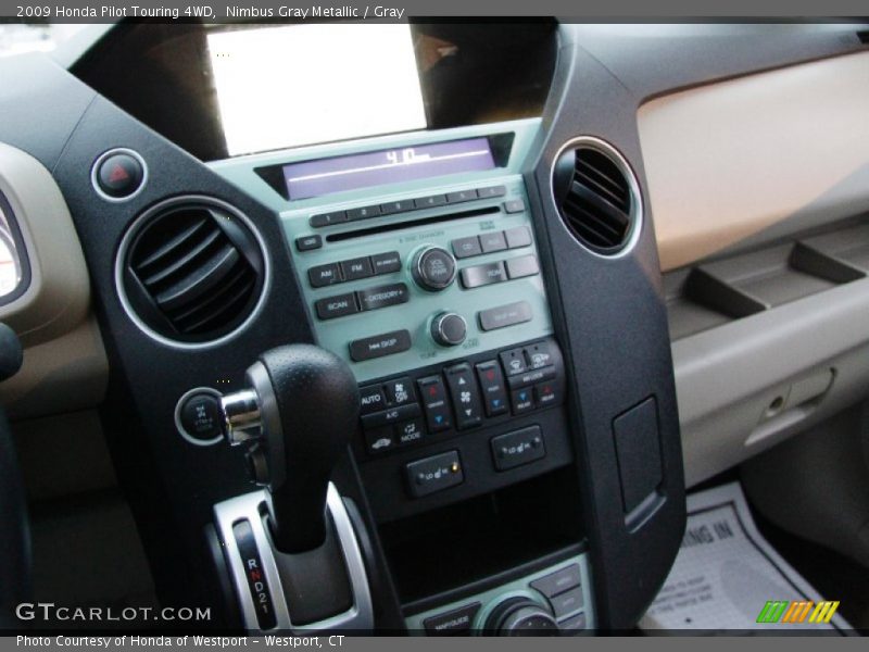 Nimbus Gray Metallic / Gray 2009 Honda Pilot Touring 4WD