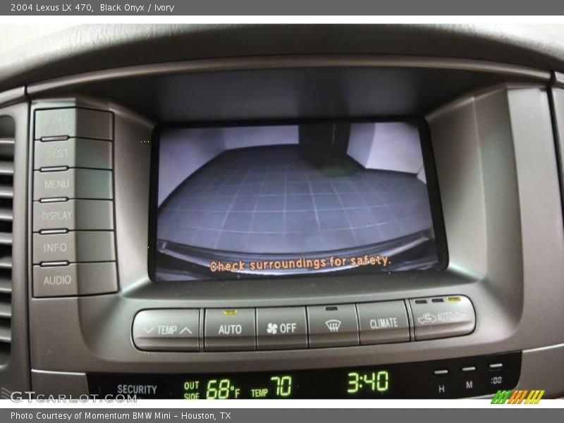 Black Onyx / Ivory 2004 Lexus LX 470