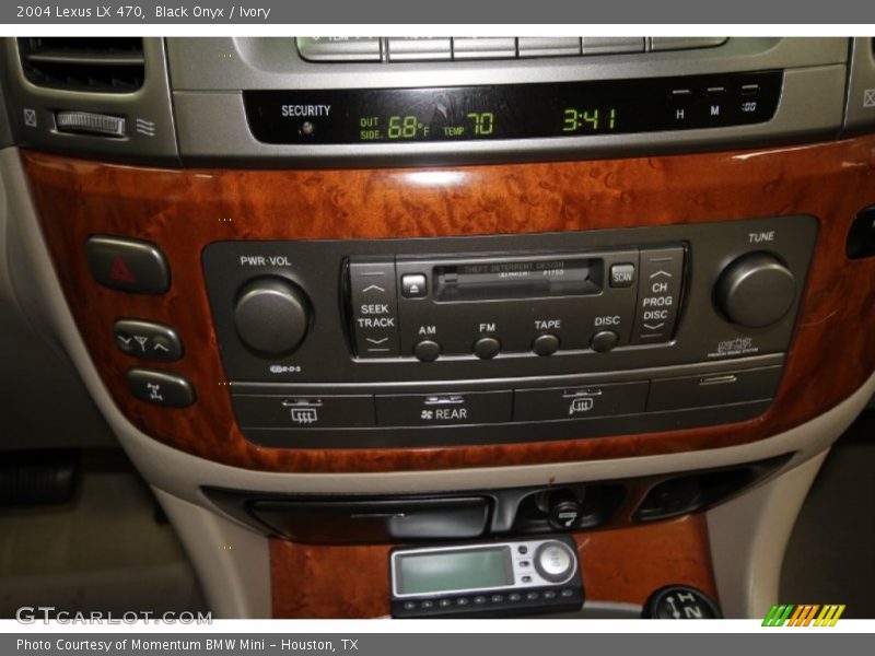 Black Onyx / Ivory 2004 Lexus LX 470