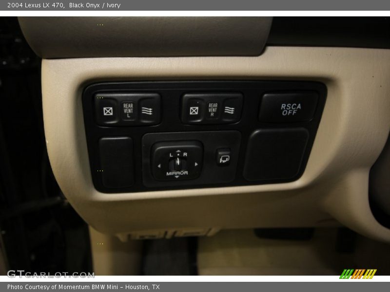 Black Onyx / Ivory 2004 Lexus LX 470